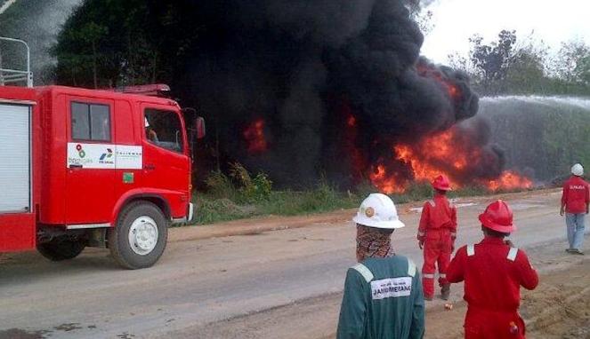 Pertamina Siap Bayar Ganti Rugi Korban Pipa Bocor di Subang